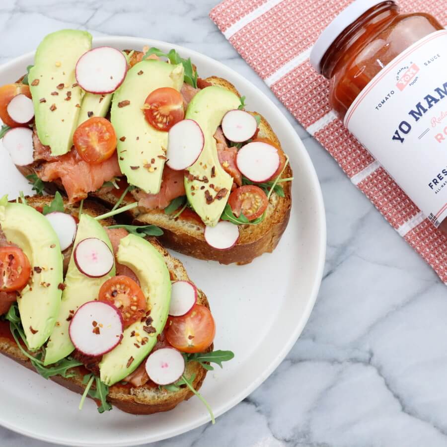 Rosé Wine Brunch Toast