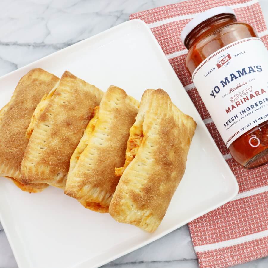 Spicy Marinara Pizza Pockets