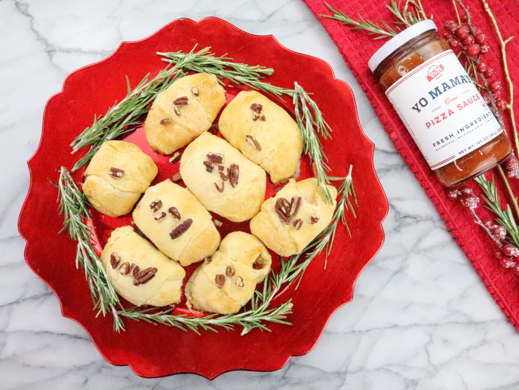 Warm Brie and Chorizo Pastry Puffs