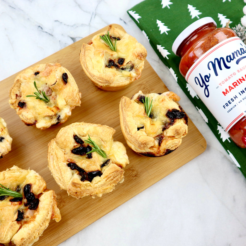 Marinara Puff  Pastry Cups