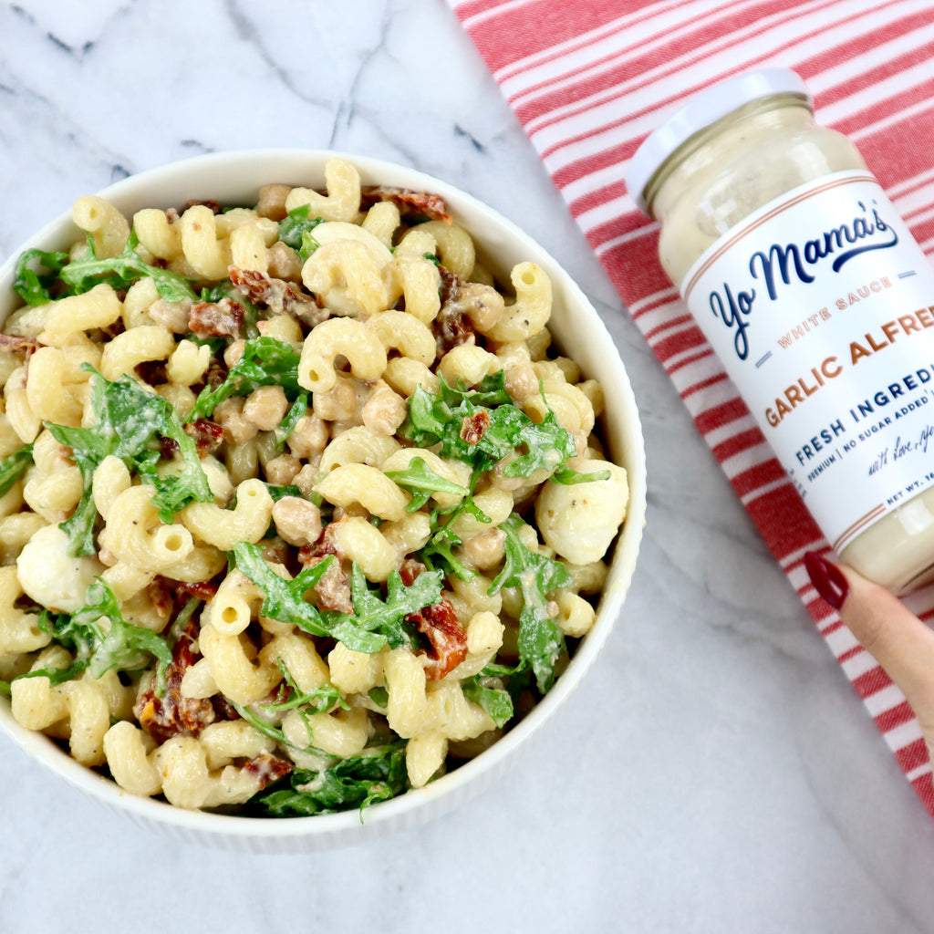 Garlic Alfredo Pasta Salad