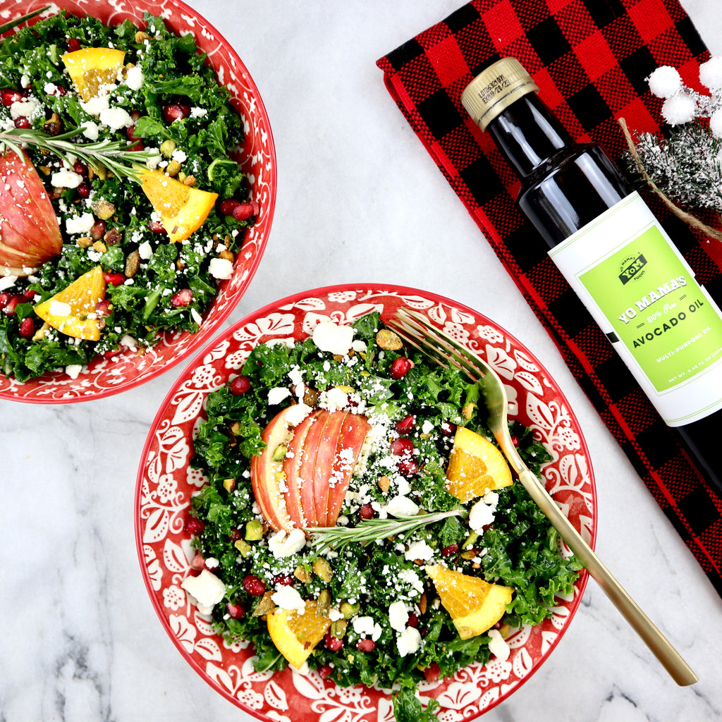 Festive Kale Salad