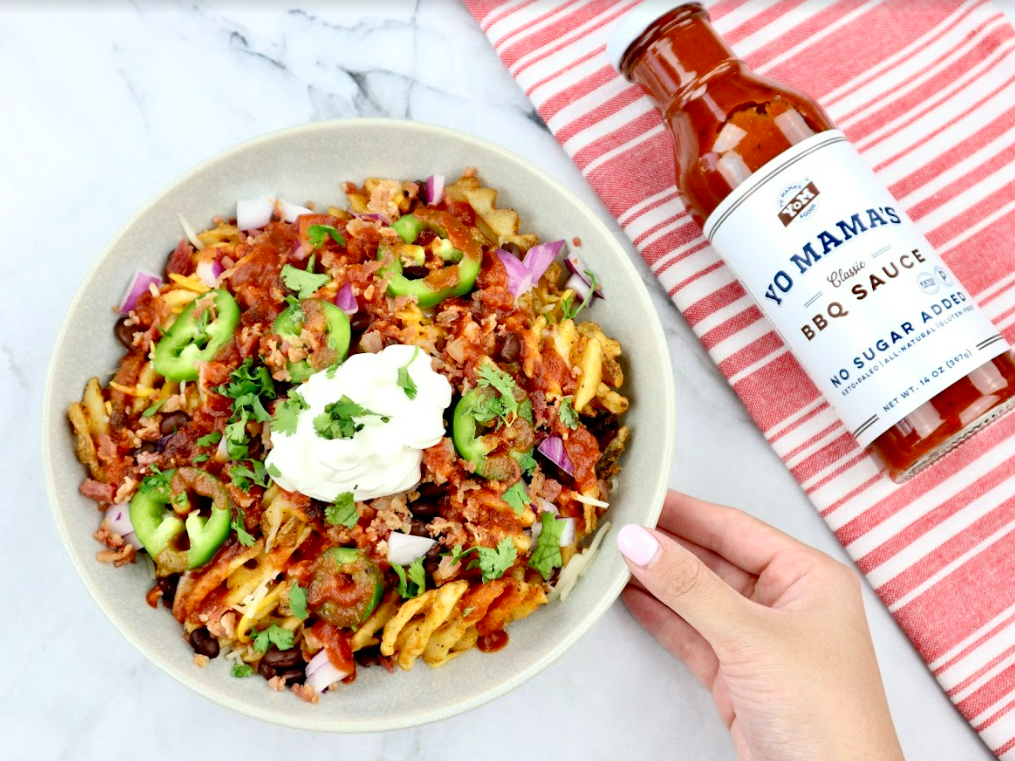 Loaded BBQ Waffle Fries